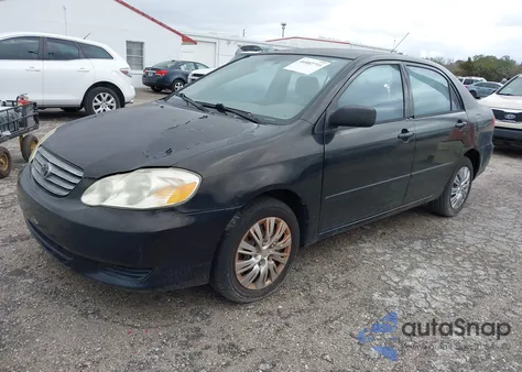 2003 Toyota Corolla Ce z USA, uszkodzony, nr VIN JTDBR32E130004989